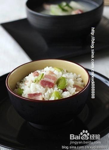 心繫地震災區--鹹肉蠶豆飯