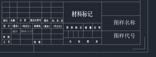 CAD利用增強性屬性編輯器製作圖框