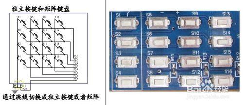 4X4鍵盤掃描c語言程式詳解