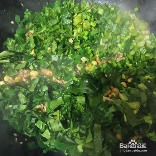 菠菜肉打滷麵