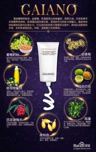 GAIANO纖體乳效果怎麼樣