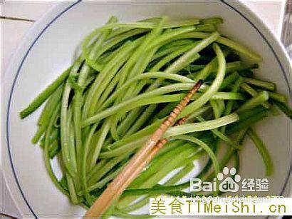 怎麼做涼拌蒜苗