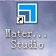 materials studio 恢復project的預設設定