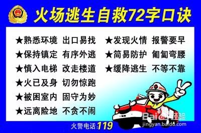 逃生指南！火災自救常識（火災應急逃生方法）