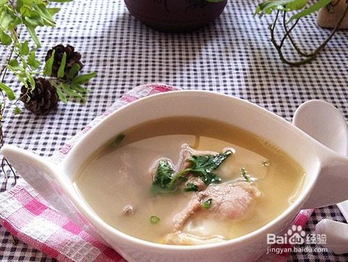 姜哥私房菜——豬肝瘦肉雞蛋湯