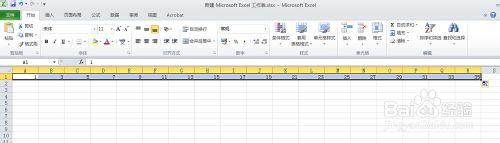 excel2010：[2]如何按行填充序列