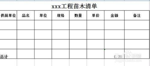 用EXCEL做的各種表格 超實用的