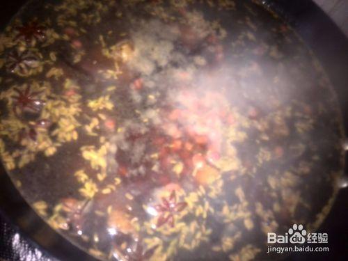 家用炒菜鍋燜花生豬蹄，軟透入味！