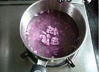 營養早餐燕麥紫薯粥的做法
