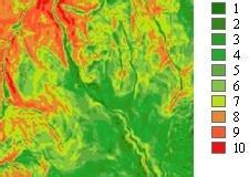 ArcGIS教程：建立成本面柵格