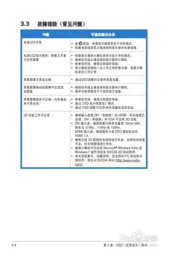 【說明書】華碩VG278H-C液晶顯示器