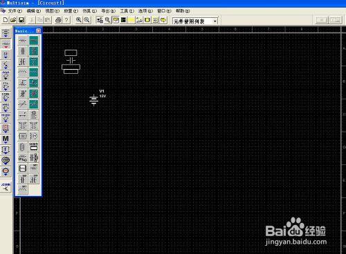 multisim模擬 電容隔直通交特性的模擬