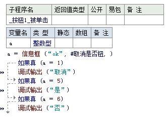 易語言資訊框