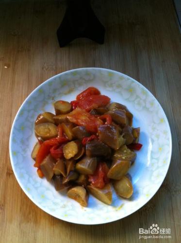 暑期美味菜39——西紅柿燒茄子