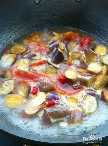 暑期美味菜39——西紅柿燒茄子