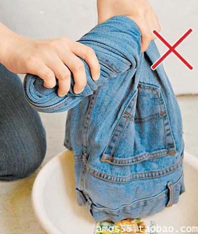 怎樣正確清洗牛仔褲才能讓牛仔褲不容易脫色