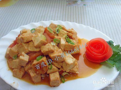 補鈣美容菜——西紅柿燉豆腐
