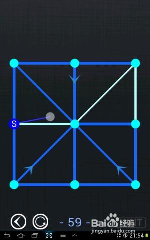 一筆畫blue world全部攻略：[12]第56～60關