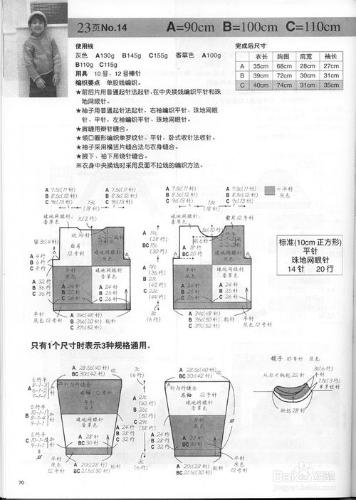 圖解純手工編織兒童毛衣－多種款式：[2]7－12