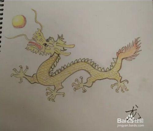 簡筆畫動物：[5]中國生肖- 龍