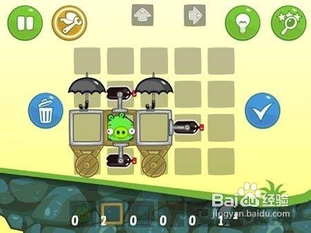 圖解《搗蛋豬Bad Piggies》三顆星攻略（一）