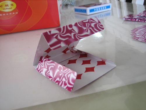 紙牌製作小小收納盒（一）