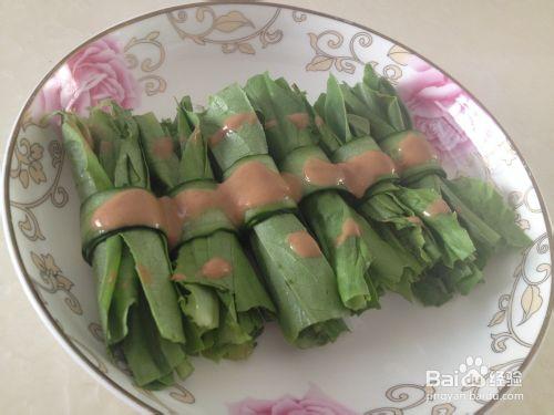 芝麻醬油麥菜的做法