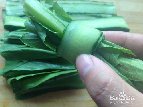 芝麻醬油麥菜的做法