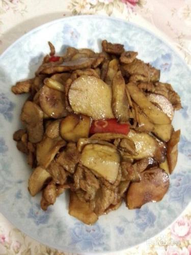 杏鮑菇炒肉片怎麼做