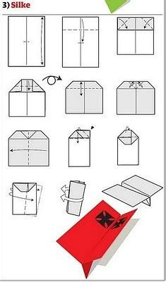 紙飛機的12種折法