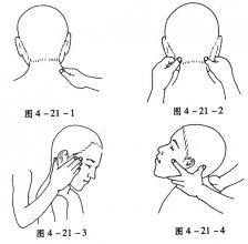 頭頸部按摩手法：[2]頸部自我按摩
