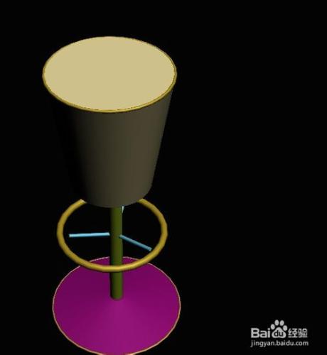 利用3dsmax9英文版製作高腳蹬