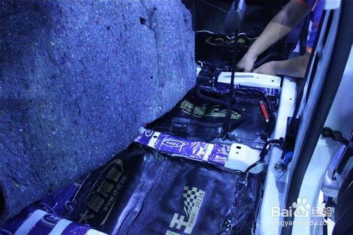 石家莊汽車隔音福特蒙迪歐大能汽車隔音施工案例