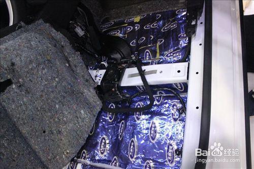 石家莊汽車隔音福特蒙迪歐大能汽車隔音施工案例