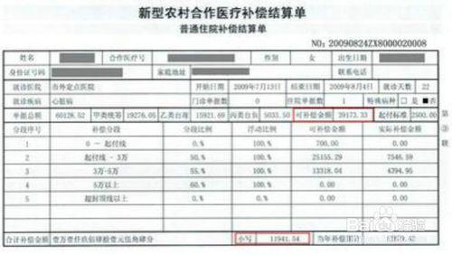 新農合如何二次報銷