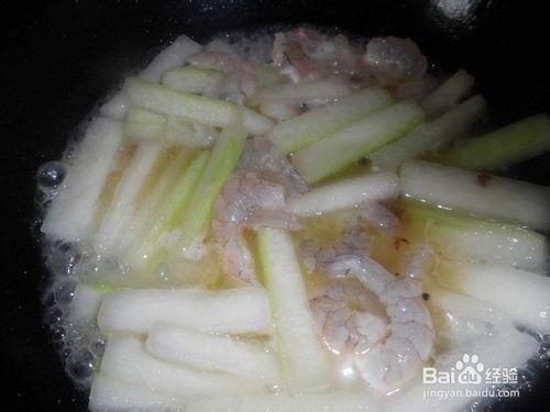 家中美食----蝦仁冬瓜