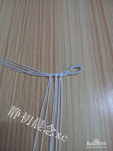 手工編織：天使之翼手鍊的簡單編織方法