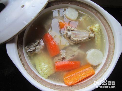 補秋膘，營養湯羹------田園大排湯