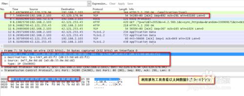 各種協議報頭解析（乙太網，IP，TCP，UDP報頭）