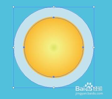 Adobe Illustrator做一個有光暈的太陽