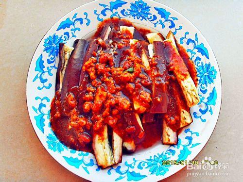 過年開胃菜——紅紅火火蒸茄條。