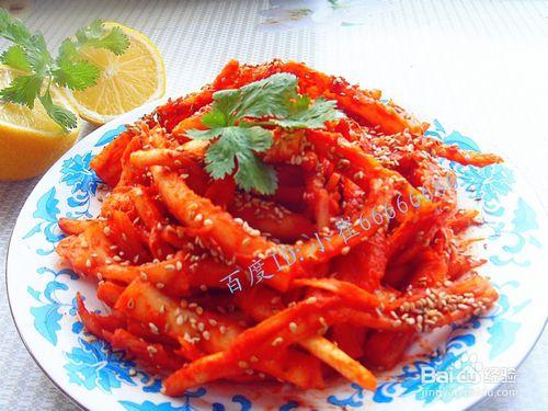 正宗的朝鮮桔梗鹹菜怎麼做 狗寶鹹菜