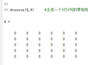 Matlab中空矩陣、零矩陣和全一矩陣的生成及應用