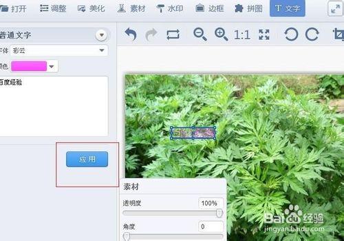 淘寶新賣家如何利用淘寶免費工具之圖片上寫字