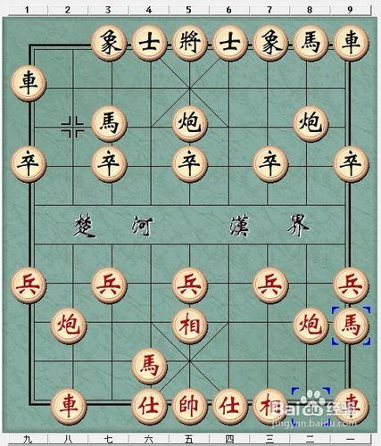 象棋開局到底出直車還是橫車