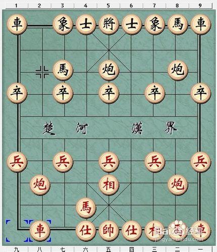 象棋開局到底出直車還是橫車