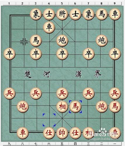 象棋開局到底出直車還是橫車