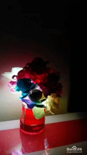牡丹花朵紙藝客廳裝飾燈手工製作