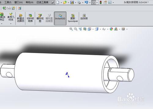 solidworks裝配體插入軸承標準件（toolbox)