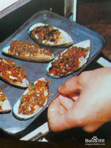 蒜茸燒海鮮貝